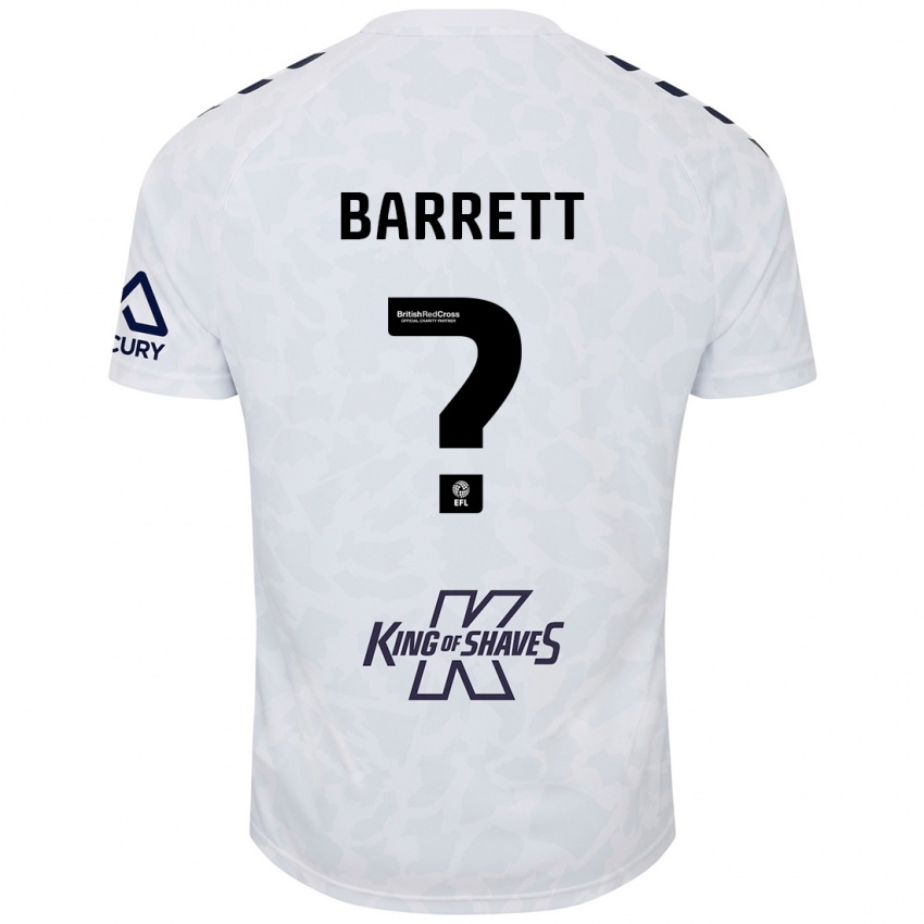 Niño Camiseta Marlow Barrett #0 Blanco 2ª Equipación 2024/25 La Camisa México