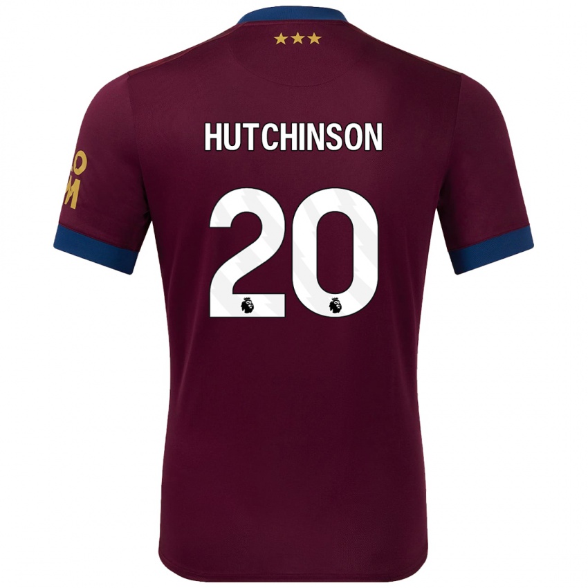 Niño Camiseta Omari Hutchinson #20 Marrón 2ª Equipación 2024/25 La Camisa México