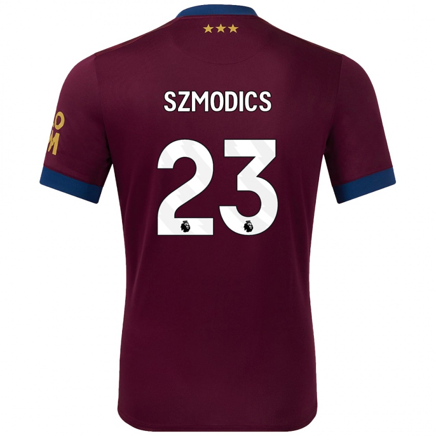 Niño Camiseta Sammie Szmodics #23 Marrón 2ª Equipación 2024/25 La Camisa México