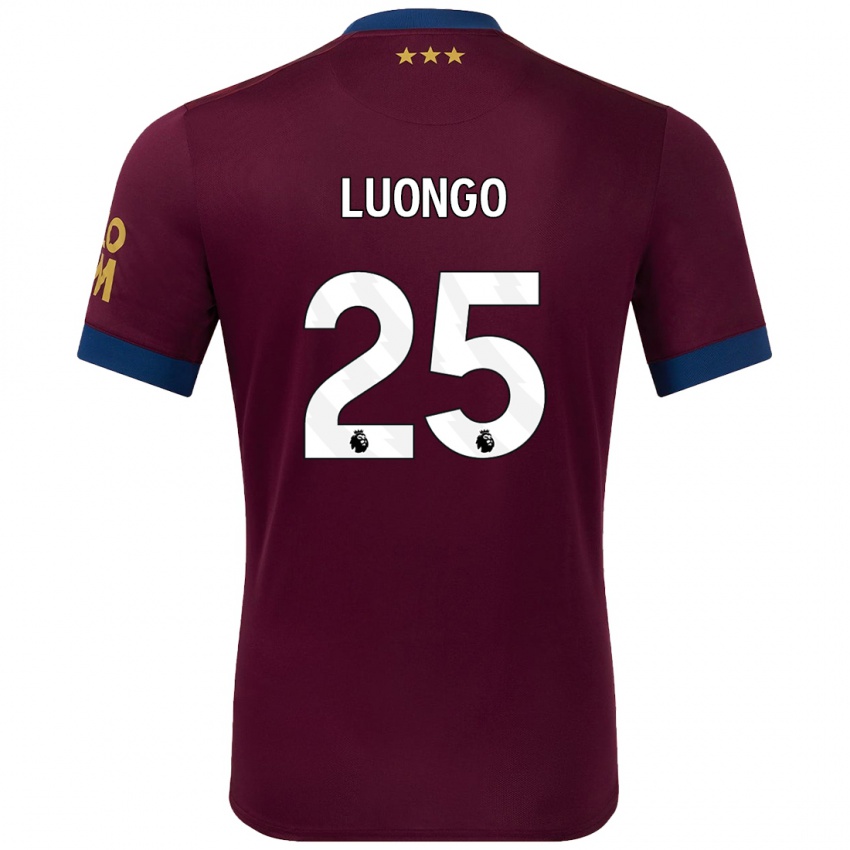 Niño Camiseta Massimo Luongo #25 Marrón 2ª Equipación 2024/25 La Camisa México