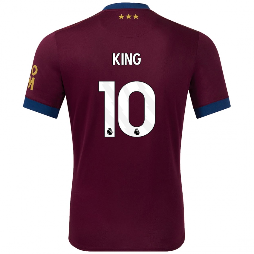 Niño Camiseta Eloise King #10 Marrón 2ª Equipación 2024/25 La Camisa México