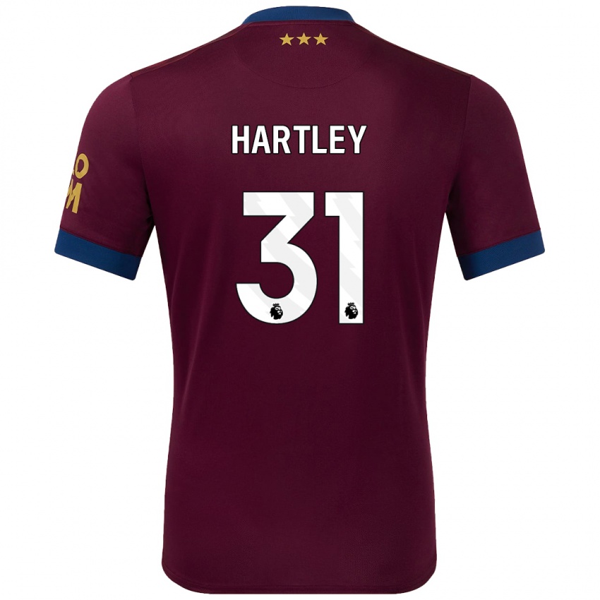 Niño Camiseta Laura Hartley #31 Marrón 2ª Equipación 2024/25 La Camisa México