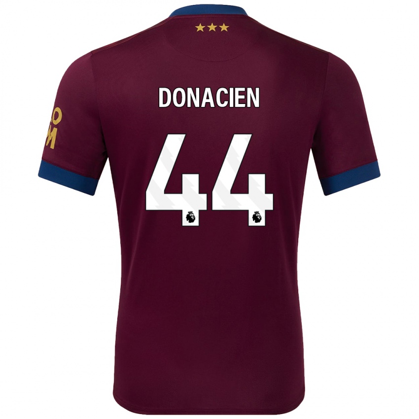 Niño Camiseta Janoi Donacien #44 Marrón 2ª Equipación 2024/25 La Camisa México