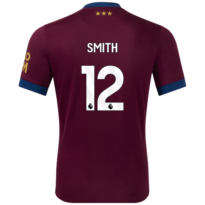 Niño Camiseta Olivia Smith #12 Marrón 2ª Equipación 2024/25 La Camisa México