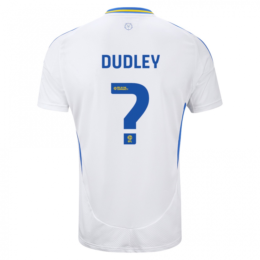 Hombre Camiseta Louie Dudley #0 Blanco Azul 1ª Equipación 2024/25 La Camisa México