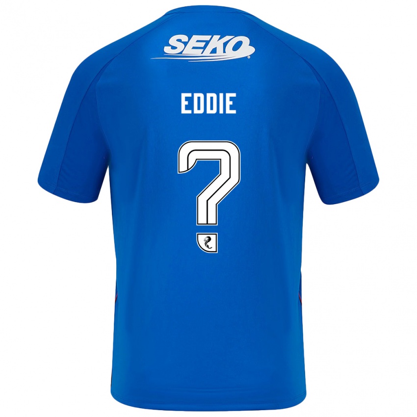 Hombre Camiseta Leah Eddie #0 Azul Oscuro 1ª Equipación 2024/25 La Camisa México