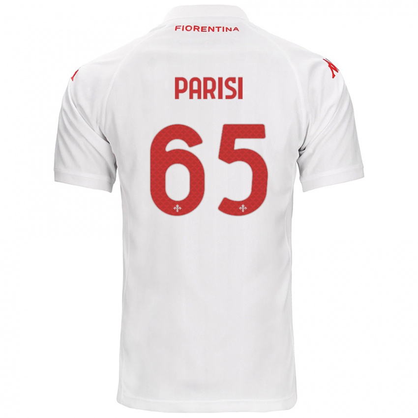 Hombre Camiseta Fabiano Parisi #65 Blanco 2ª Equipación 2024/25 La Camisa México