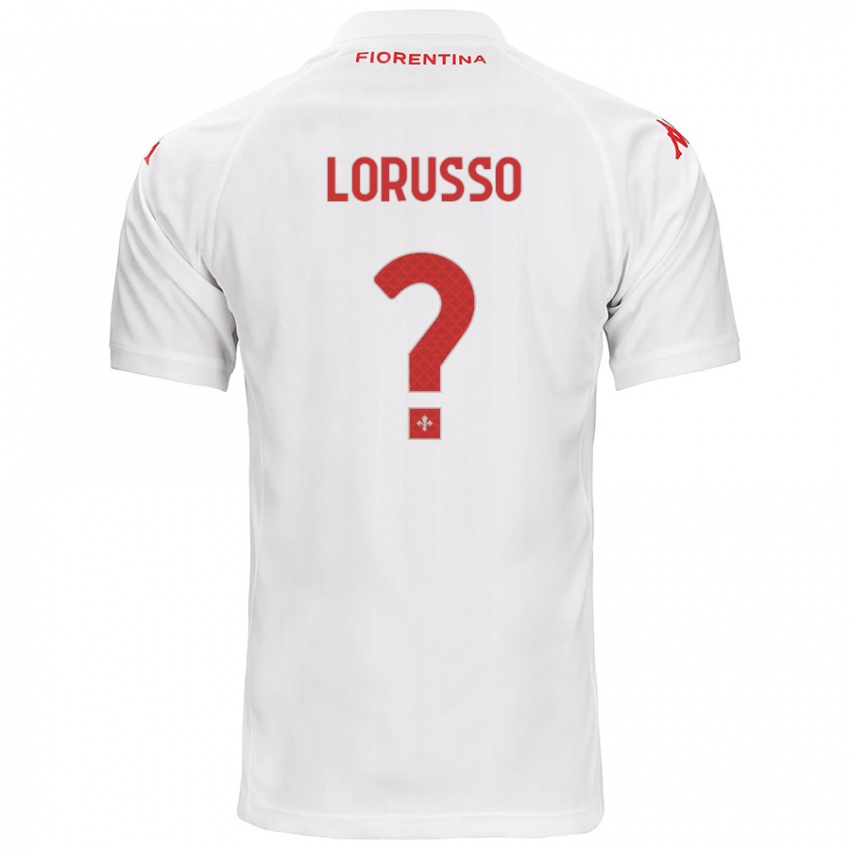 Hombre Camiseta Angelo Lorusso #0 Blanco 2ª Equipación 2024/25 La Camisa México