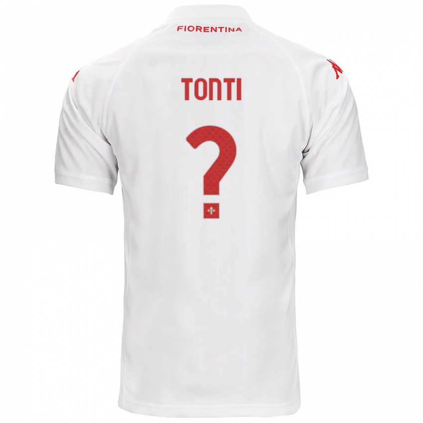 Hombre Camiseta Federico Tonti #0 Blanco 2ª Equipación 2024/25 La Camisa México