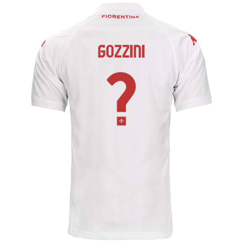 Hombre Camiseta Gozzini #0 Blanco 2ª Equipación 2024/25 La Camisa México