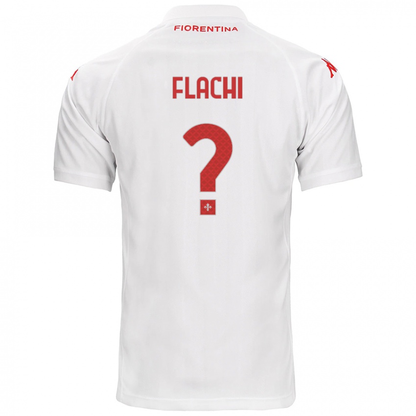 Hombre Camiseta Tommaso Flachi #0 Blanco 2ª Equipación 2024/25 La Camisa México