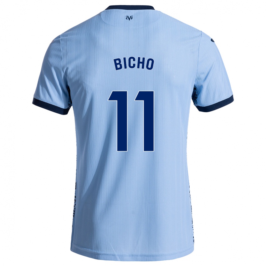 Hombre Camiseta Bicho #11 Azul Cielo 2ª Equipación 2024/25 La Camisa México