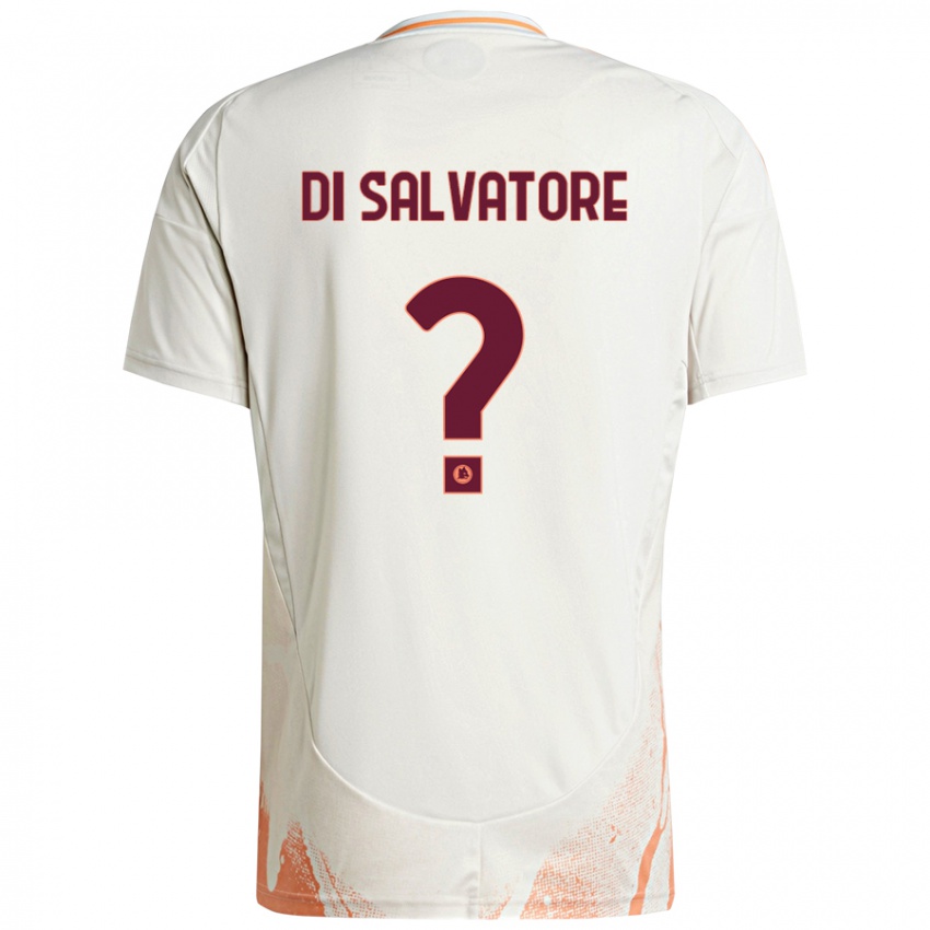 Hombre Camiseta Diego Di Salvatore #0 Crema Blanco Naranja 2ª Equipación 2024/25 La Camisa México