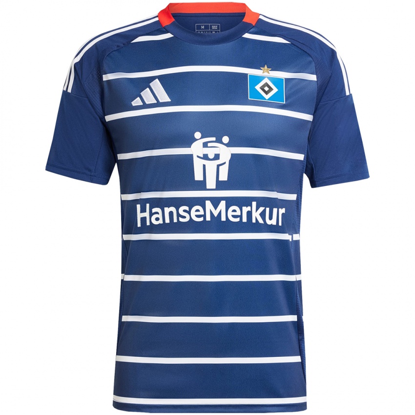 Hombre Camiseta Merle Kirschstein #25 Azul Oscuro 2ª Equipación 2024/25 La Camisa México