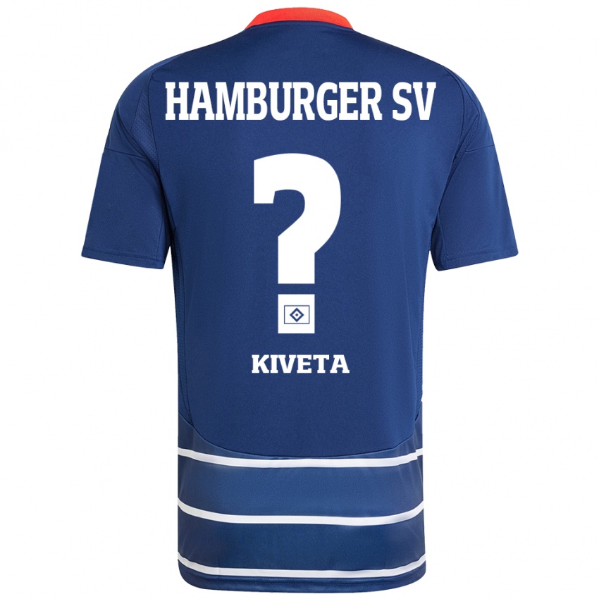 Hombre Camiseta Glory Kiveta #0 Azul Oscuro 2ª Equipación 2024/25 La Camisa México