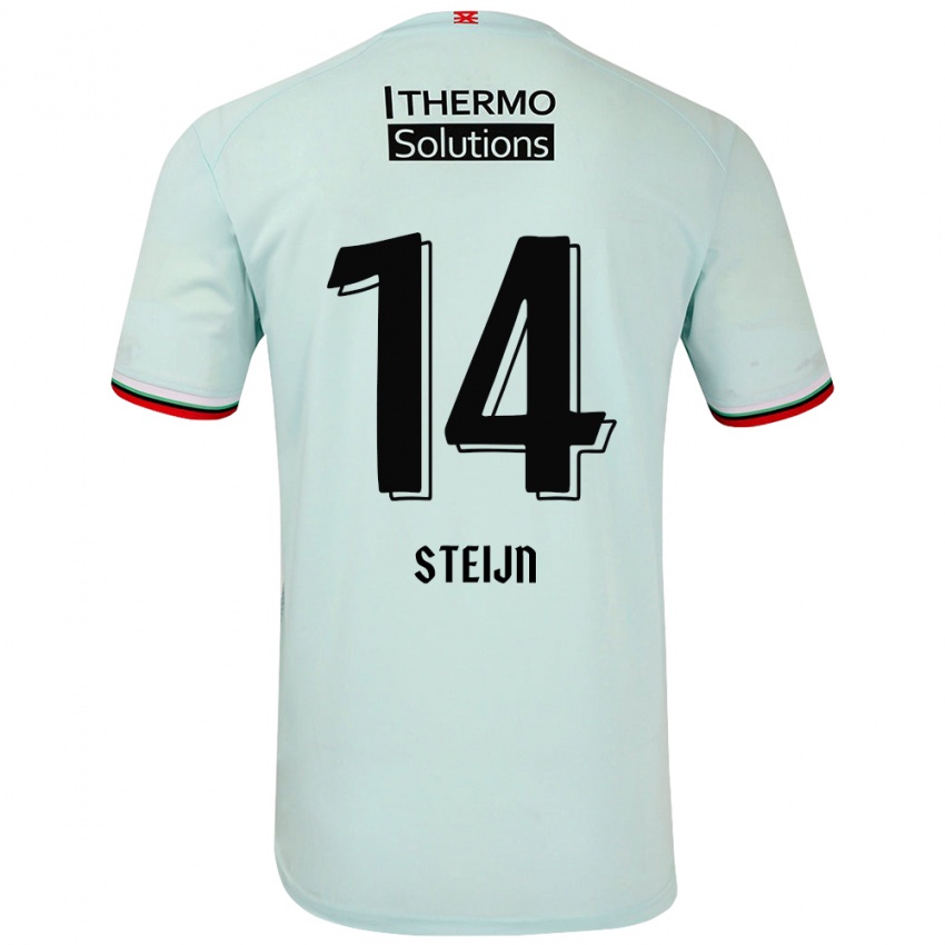 Hombre Camiseta Sem Steijn #14 Verde Claro 2ª Equipación 2024/25 La Camisa México