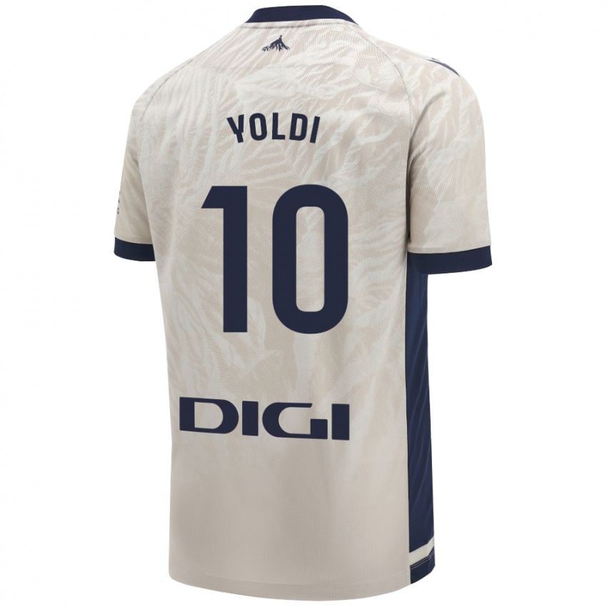 Hombre Camiseta Ander Yoldi #10 Gris Claro 2ª Equipación 2024/25 La Camisa México