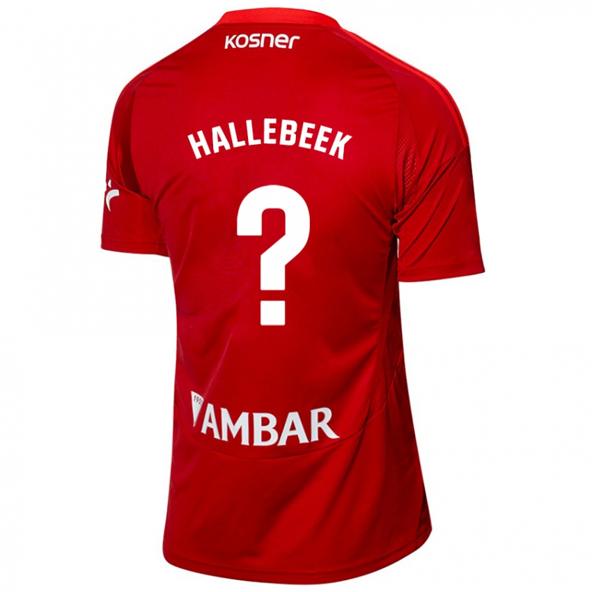 Hombre Camiseta Boaz Hallebeek #0 Blanco Azul 2ª Equipación 2024/25 La Camisa México