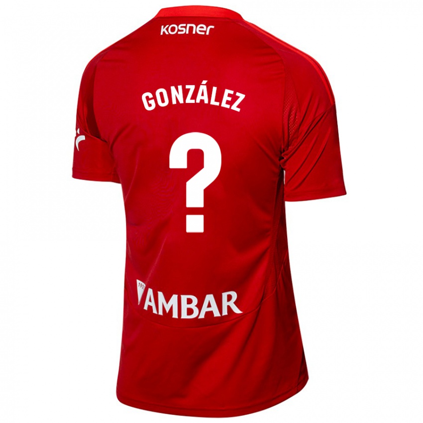 Hombre Camiseta Álex González #0 Blanco Azul 2ª Equipación 2024/25 La Camisa México