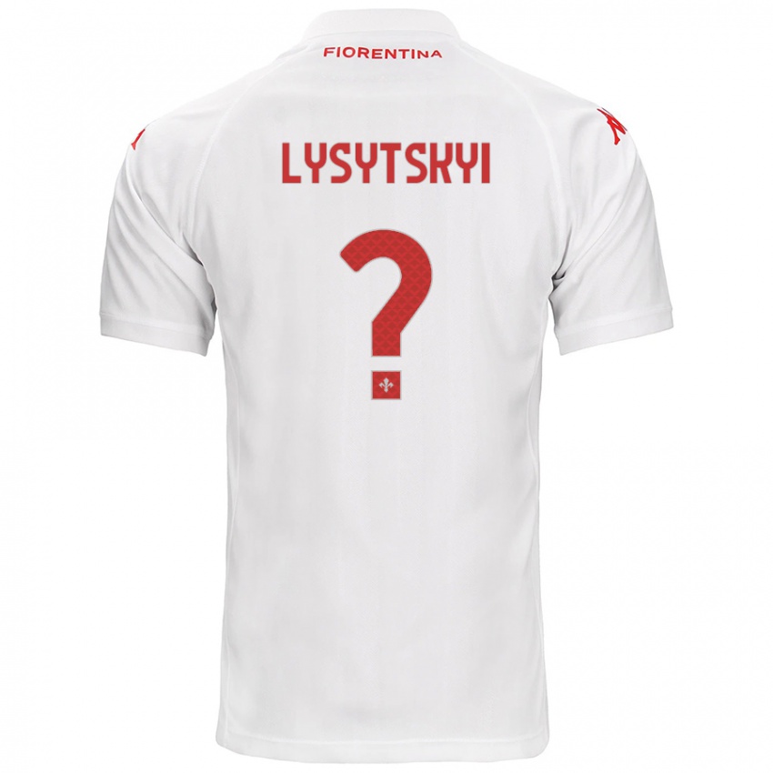 Mujer Camiseta Andriy Lysytskyi #0 Blanco 2ª Equipación 2024/25 La Camisa México