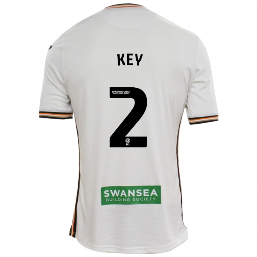 Niño Camiseta Josh Key #2 Blanco 1ª Equipación 2024/25 La Camisa México