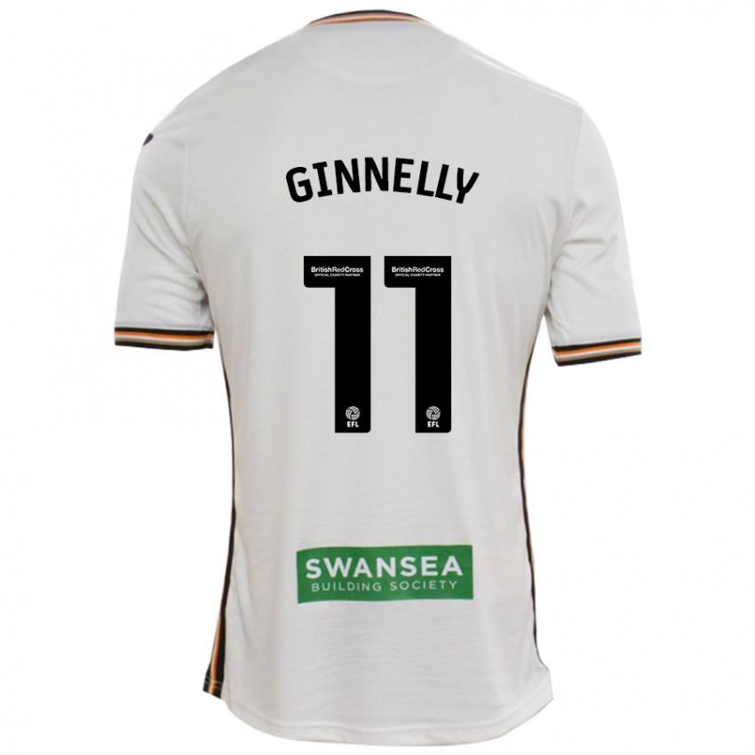 Niño Camiseta Josh Ginnelly #11 Blanco 1ª Equipación 2024/25 La Camisa México