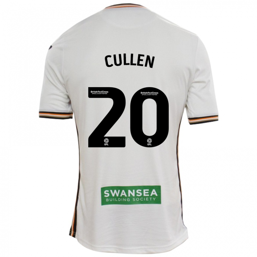 Niño Camiseta Liam Cullen #20 Blanco 1ª Equipación 2024/25 La Camisa México