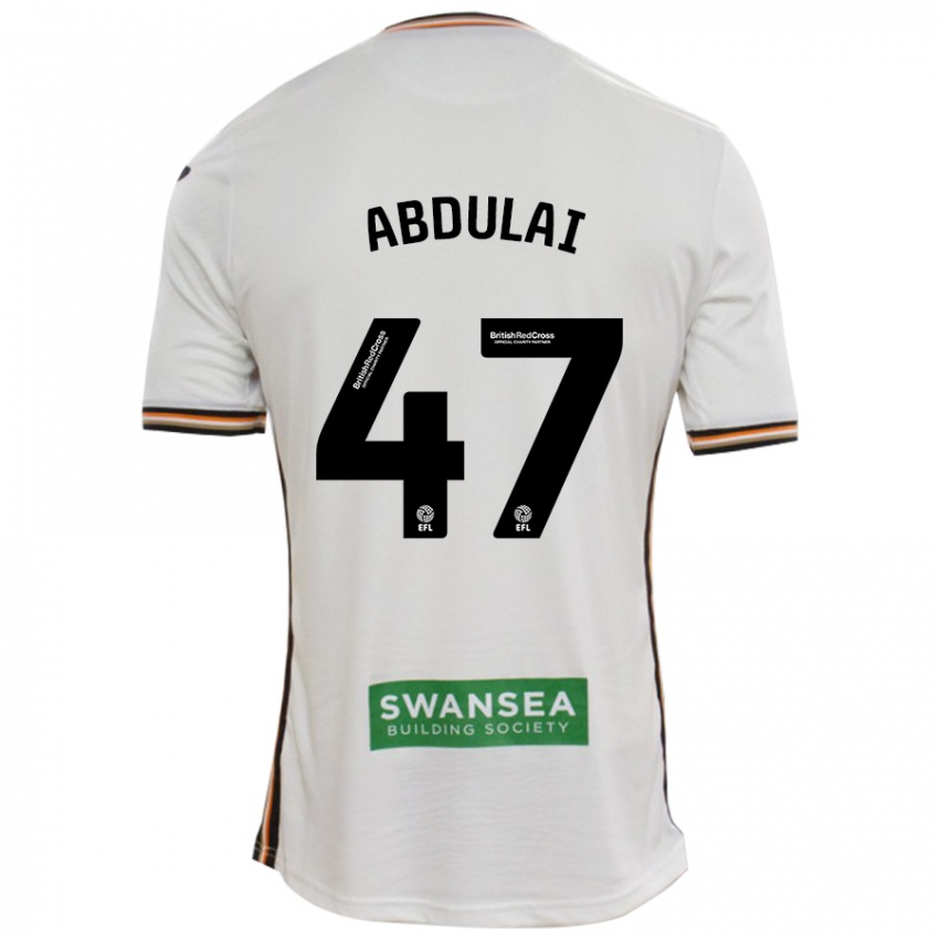 Niño Camiseta Azeem Abdulai #47 Blanco 1ª Equipación 2024/25 La Camisa México