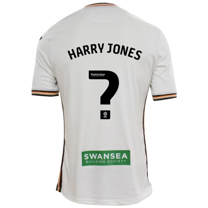 Niño Camiseta Harry Jones #0 Blanco 1ª Equipación 2024/25 La Camisa México