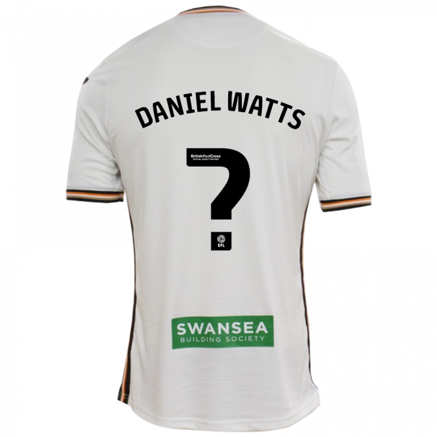 Niño Camiseta Daniel Watts #0 Blanco 1ª Equipación 2024/25 La Camisa México