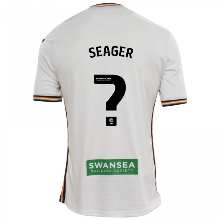 Niño Camiseta Sam Seager #0 Blanco 1ª Equipación 2024/25 La Camisa México