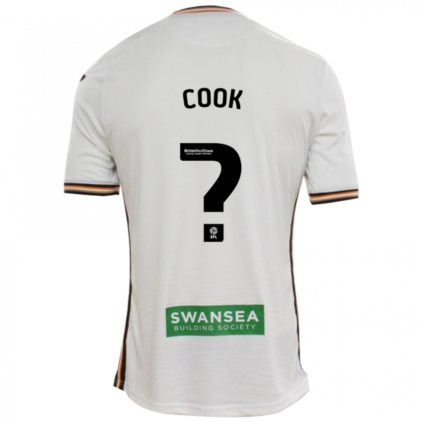 Niño Camiseta Jacob Cook #0 Blanco 1ª Equipación 2024/25 La Camisa México