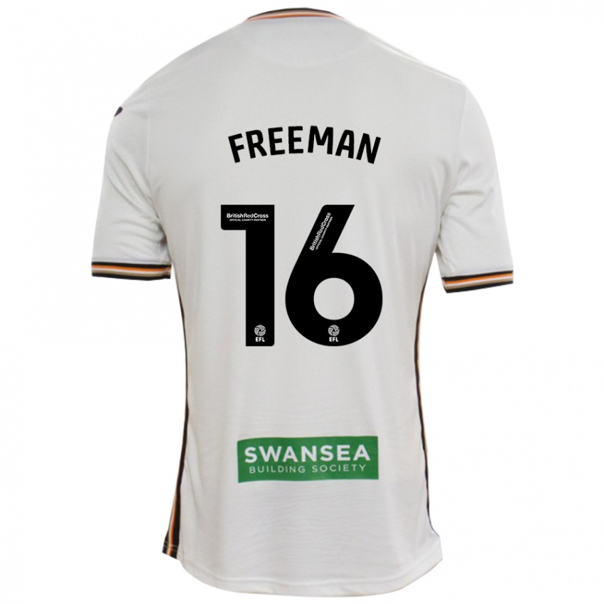 Niño Camiseta Emily Freeman #16 Blanco 1ª Equipación 2024/25 La Camisa México