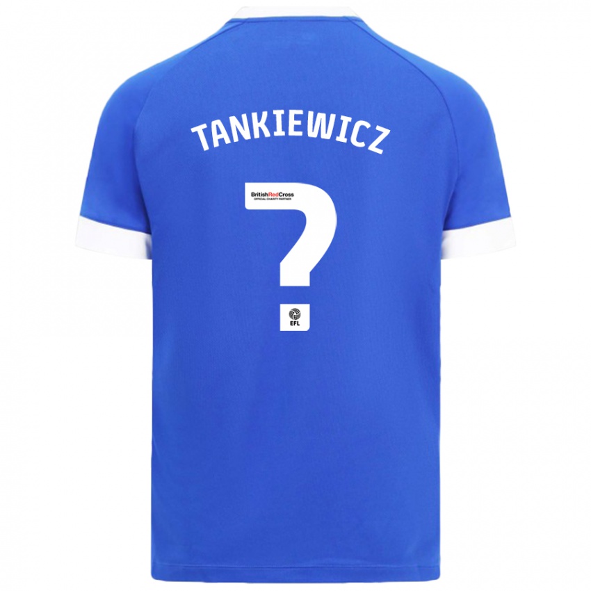 Niño Camiseta Rob Tankiewicz #0 Azul Cielo 1ª Equipación 2024/25 La Camisa México