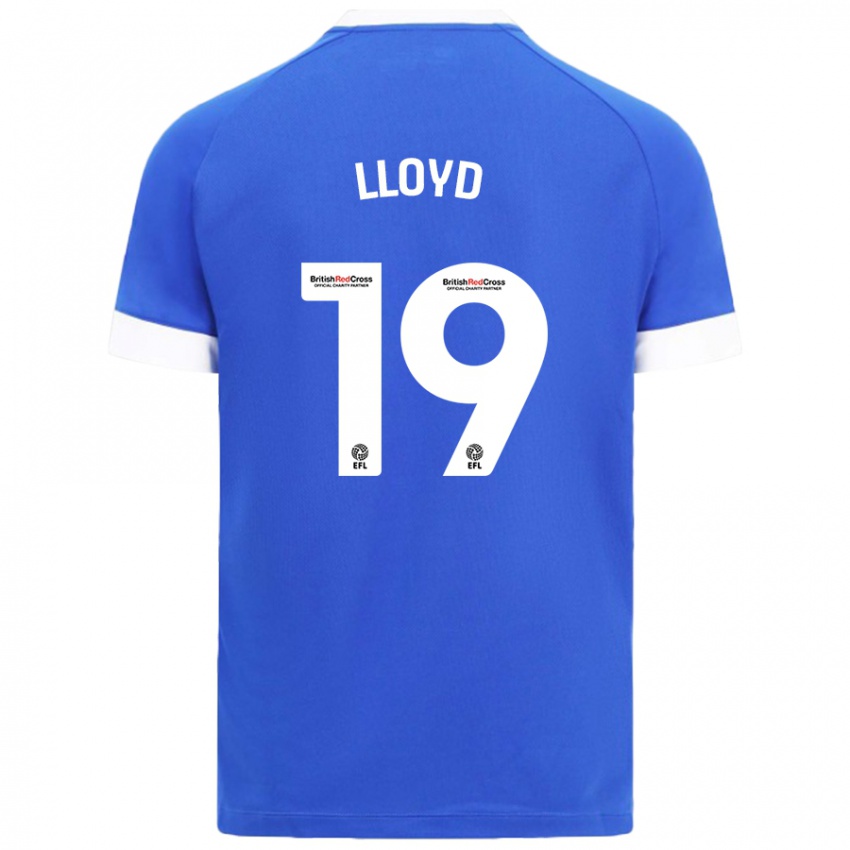 Niño Camiseta Madison Lloyd #19 Azul Cielo 1ª Equipación 2024/25 La Camisa México