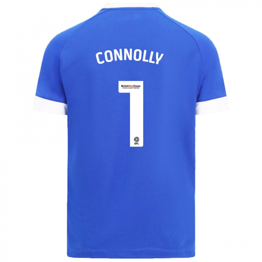 Niño Camiseta Daisy Connolly #1 Azul Cielo 1ª Equipación 2024/25 La Camisa México