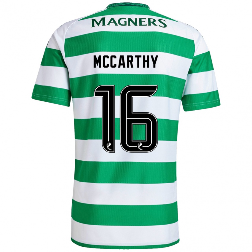 Niño Camiseta James Mccarthy #16 Verde Blanco 1ª Equipación 2024/25 La Camisa México