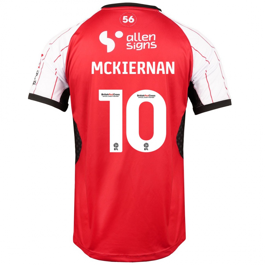 Niño Camiseta Jj Mckiernan #10 Blanco 1ª Equipación 2024/25 La Camisa México