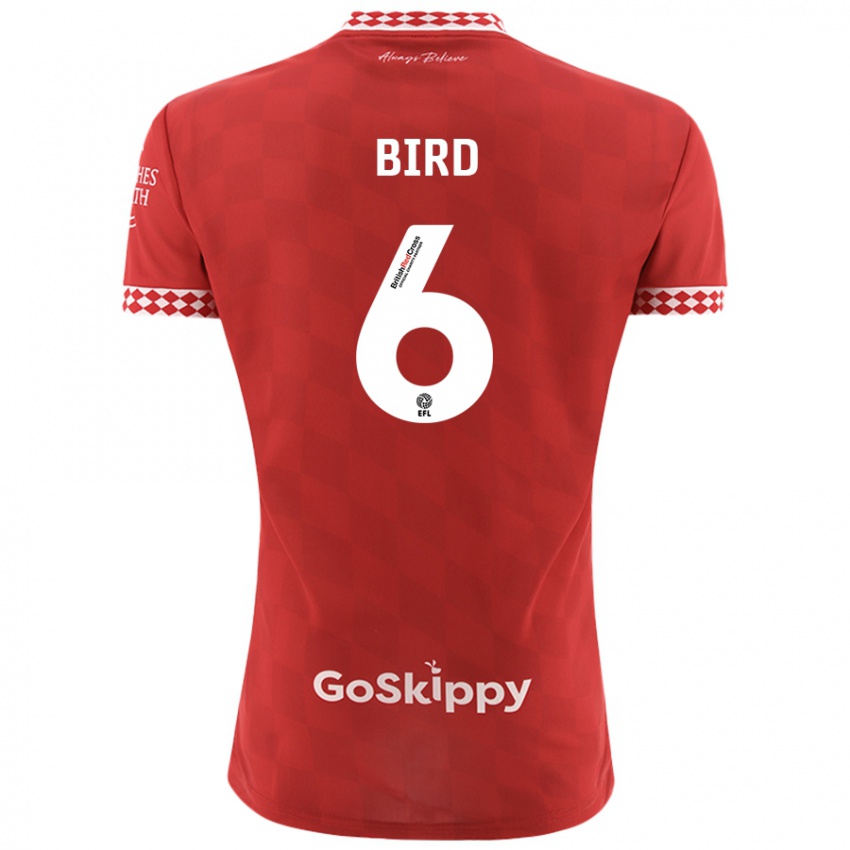 Niño Camiseta Max Bird #6 Rojo 1ª Equipación 2024/25 La Camisa México