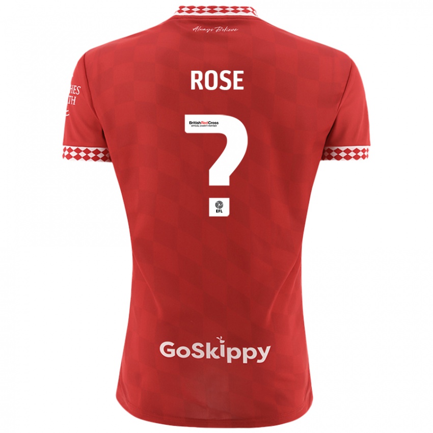 Niño Camiseta Marley Rose #0 Rojo 1ª Equipación 2024/25 La Camisa México