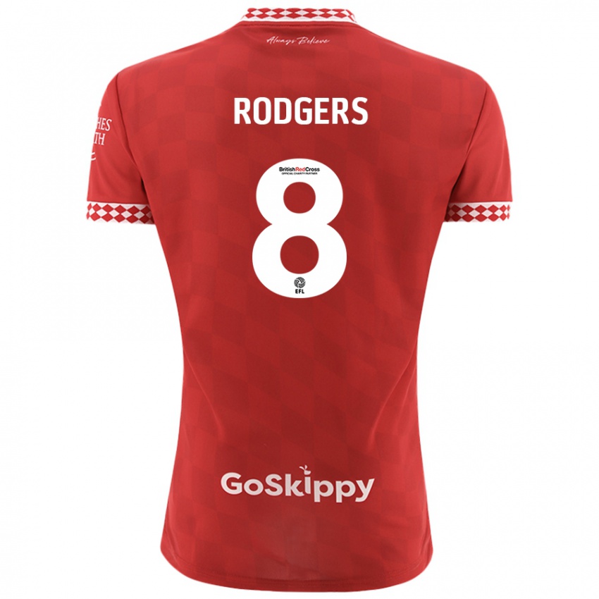 Niño Camiseta Amy Rodgers #8 Rojo 1ª Equipación 2024/25 La Camisa México