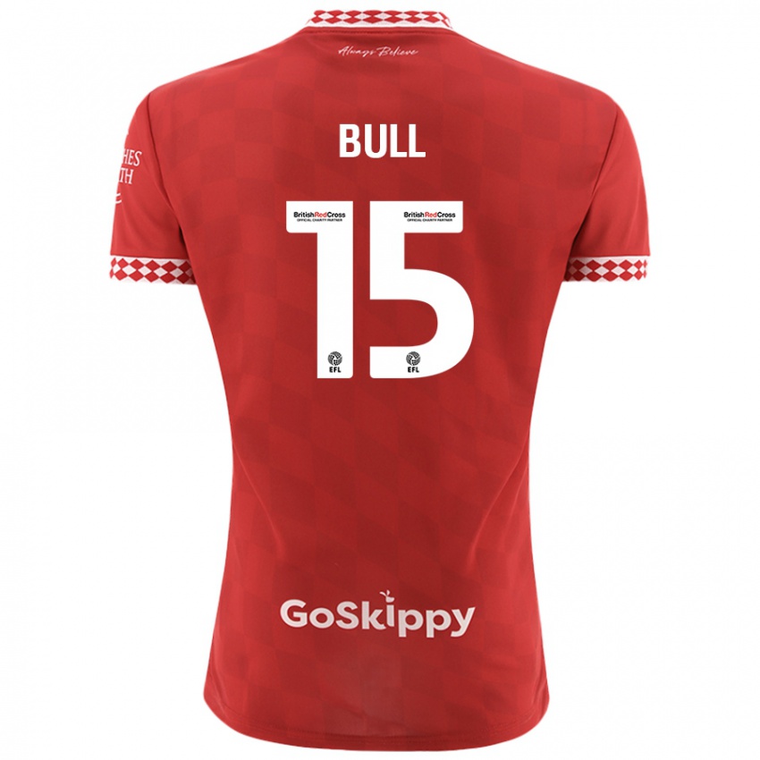 Niño Camiseta Jasmine Bull #15 Rojo 1ª Equipación 2024/25 La Camisa México