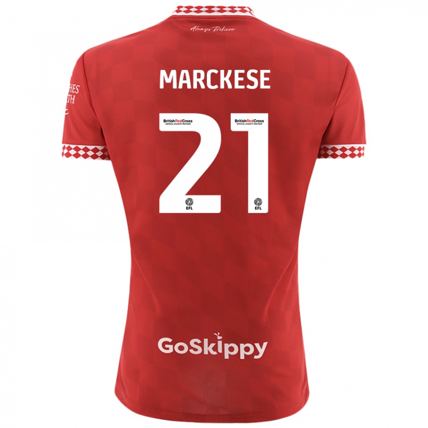 Niño Camiseta Kaylan Marckese #21 Rojo 1ª Equipación 2024/25 La Camisa México