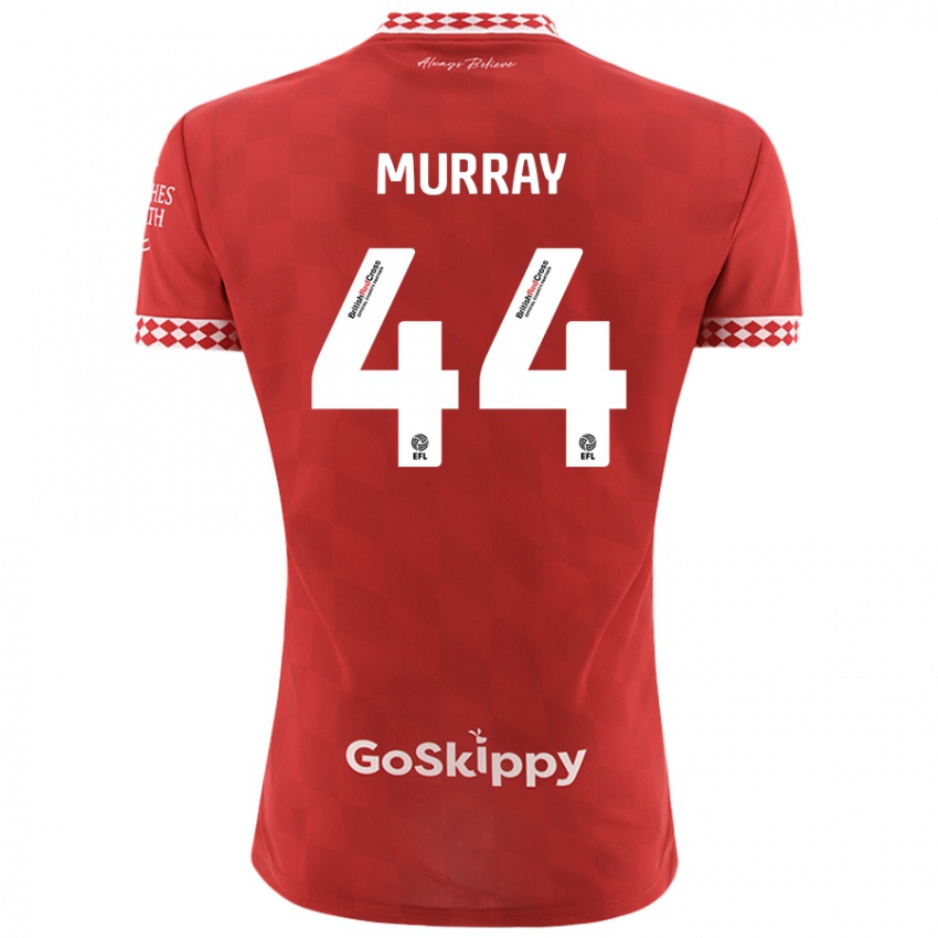 Niño Camiseta Satara Murray #44 Rojo 1ª Equipación 2024/25 La Camisa México