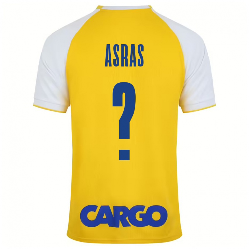 Niño Camiseta Lotem Asras #0 Amarillo Blanco 1ª Equipación 2024/25 La Camisa México