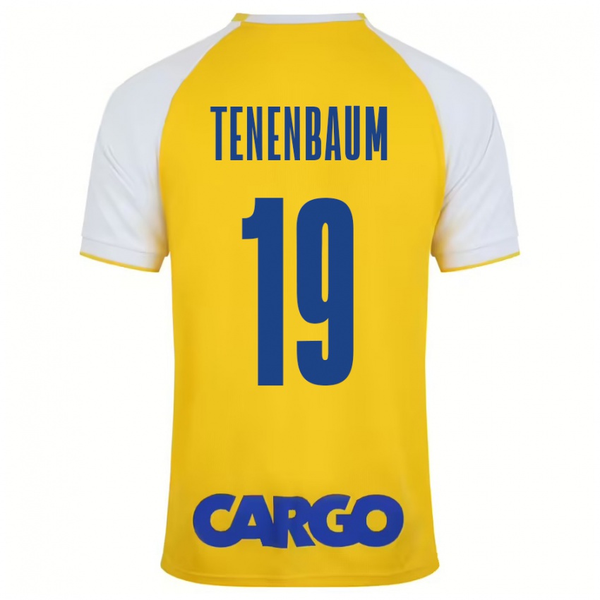 Niño Camiseta Daniel Tenenbaum #19 Amarillo Blanco 1ª Equipación 2024/25 La Camisa México