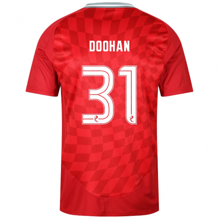 Niño Camiseta Ross Doohan #31 Rojo 1ª Equipación 2024/25 La Camisa México