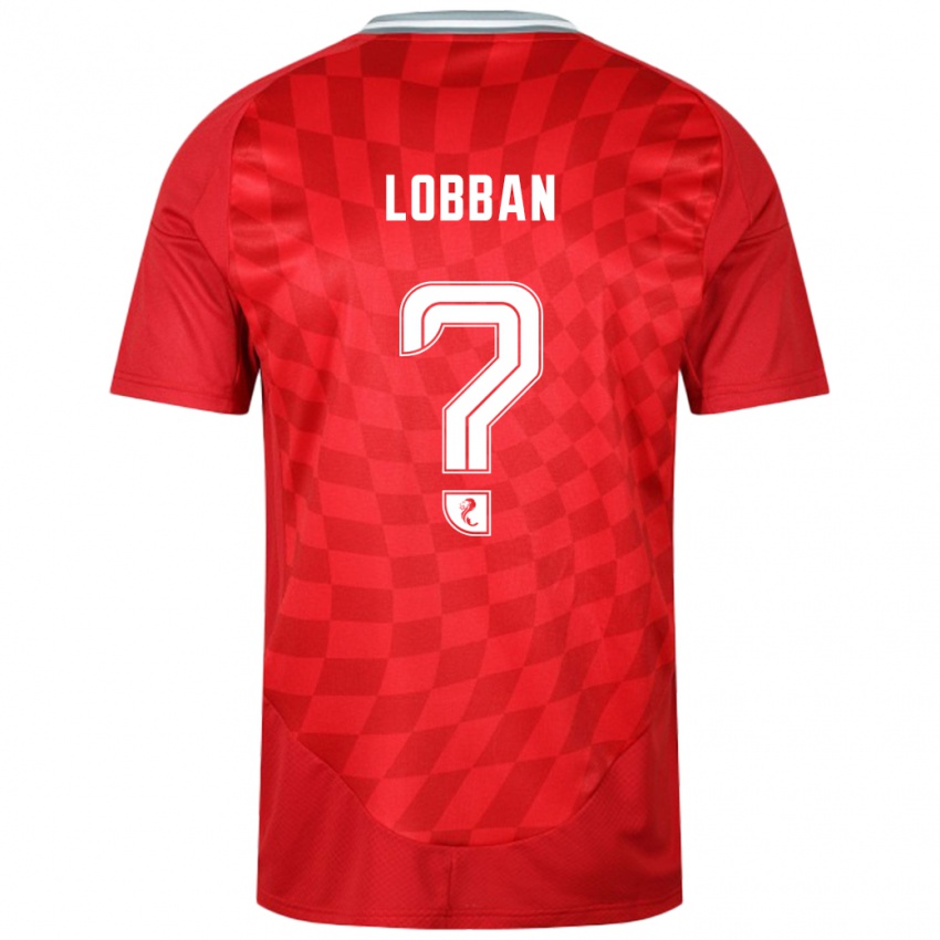 Niño Camiseta Dylan Lobban #0 Rojo 1ª Equipación 2024/25 La Camisa México