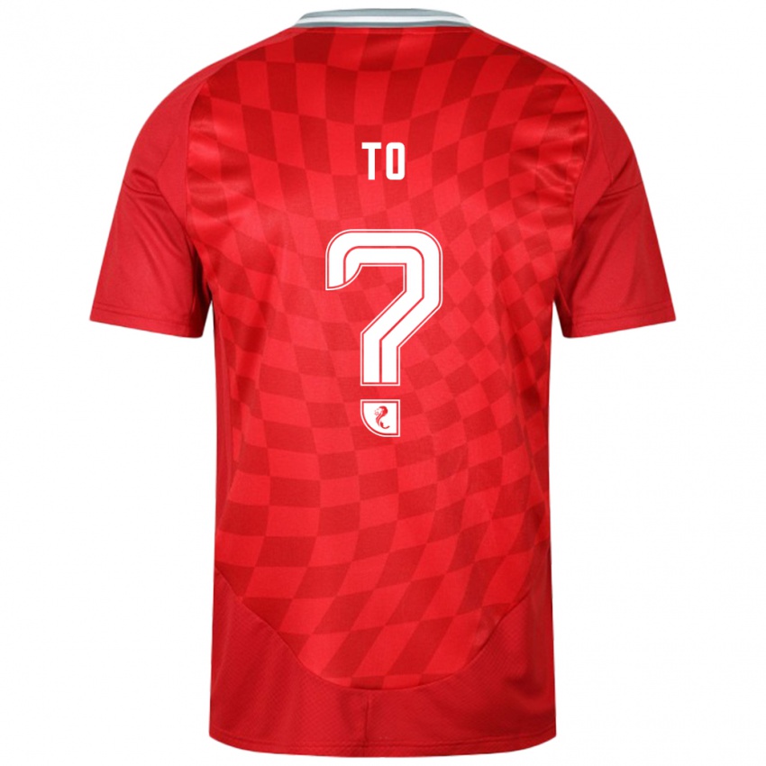 Niño Camiseta Zack To #0 Rojo 1ª Equipación 2024/25 La Camisa México