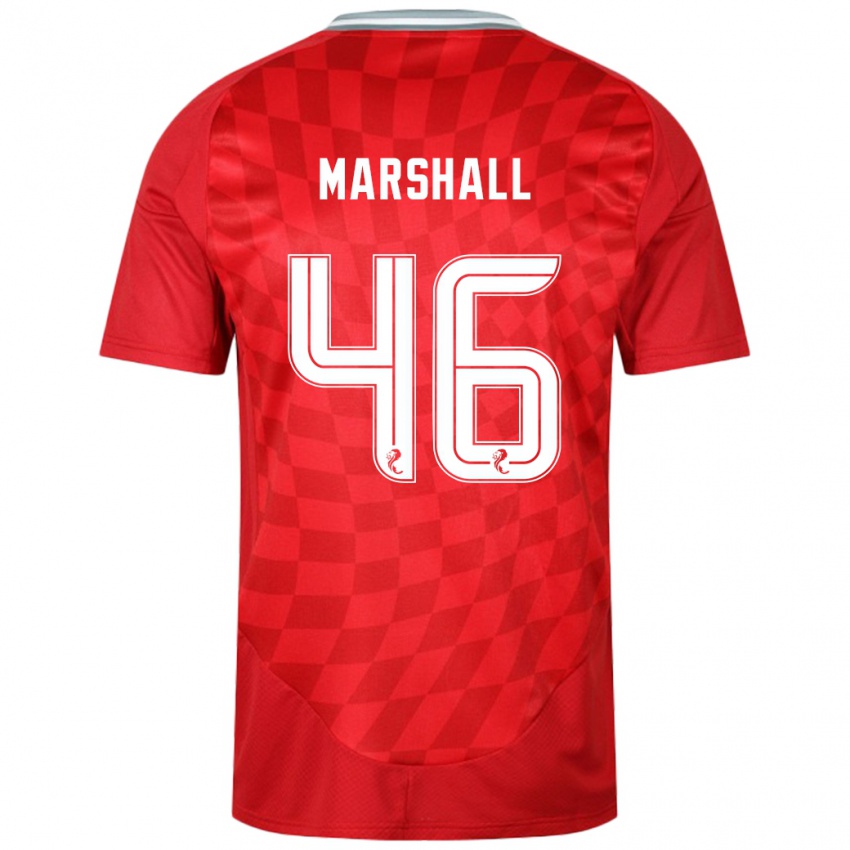 Niño Camiseta Findlay Marshall #46 Rojo 1ª Equipación 2024/25 La Camisa México